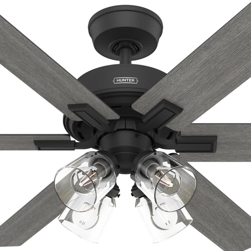 Hunter 52 inch Fonthill ENERGY STAR® HunterExpress Matte Black Ceiling Fan - Picture 15 of 19