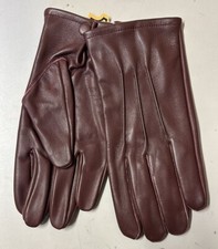 Men's Leather Dress Gloves, Driving Gloves, Made With Genuine Sheep Skin Leather