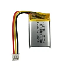 502030 250 mAh 3.7v Lithium Polymer LiPo Battery 1.5mm 3-pin Connector