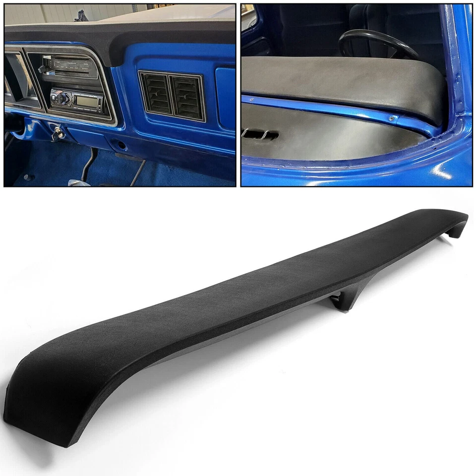 HECASA Hard Dash Pad Dash Board Cover For 1973-79 Ford Truck F100 F150 F250 F350 Foto 3 de 4