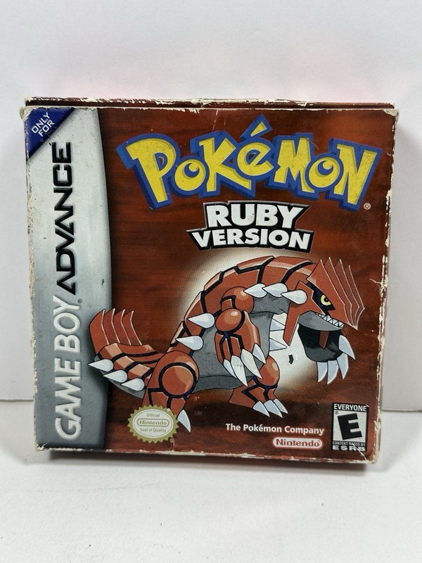 Pokemon Ruby Version (Nintendo Game Boy Advance, 2003) GBA Authentic No Manual