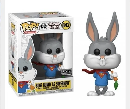 Looney Tunes - Bugs Bunny as Superman 80th Anniversary Pop! Vinyl 842