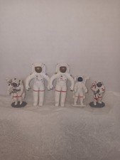 astronauts 5 Vintage Figures