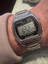 ALBA SEIKO Y735-4A40 PANELIGHT QUARTZ MENS WATCH New Battery