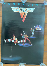 Van Halen II Japan Promo Poster 1979 Warner Pioneer Original Vintage