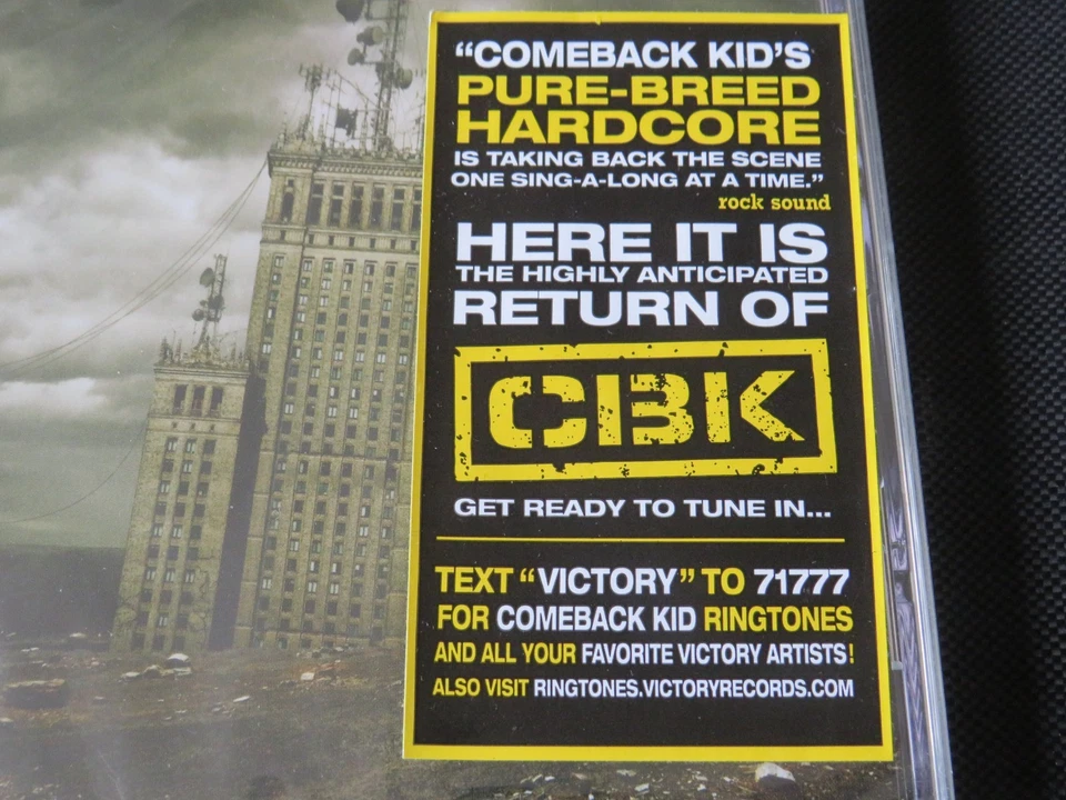 Comeback Kid - Broadcasting (SEALED CD 2007) - Image 3 of 4