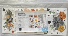 NEW Creative Memories Gather Together Designer Sticker Pack 3 - 12”x5” Sheets