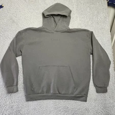 COMFRT Hoodie Sweatshirt Men 3XL Gray Pullover Heavyweight