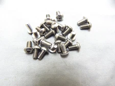 STAINLESS BUTTON HEAD SOCKET CAP SCREWS  10 - 24  X  3/8"