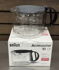 New Braun Aromaster KFK 10 L - Replacement 10 Cup Flavor Seal Carafe