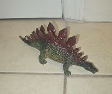 Vintage 1990's Stegosaurus 7" Dinosaur Figure