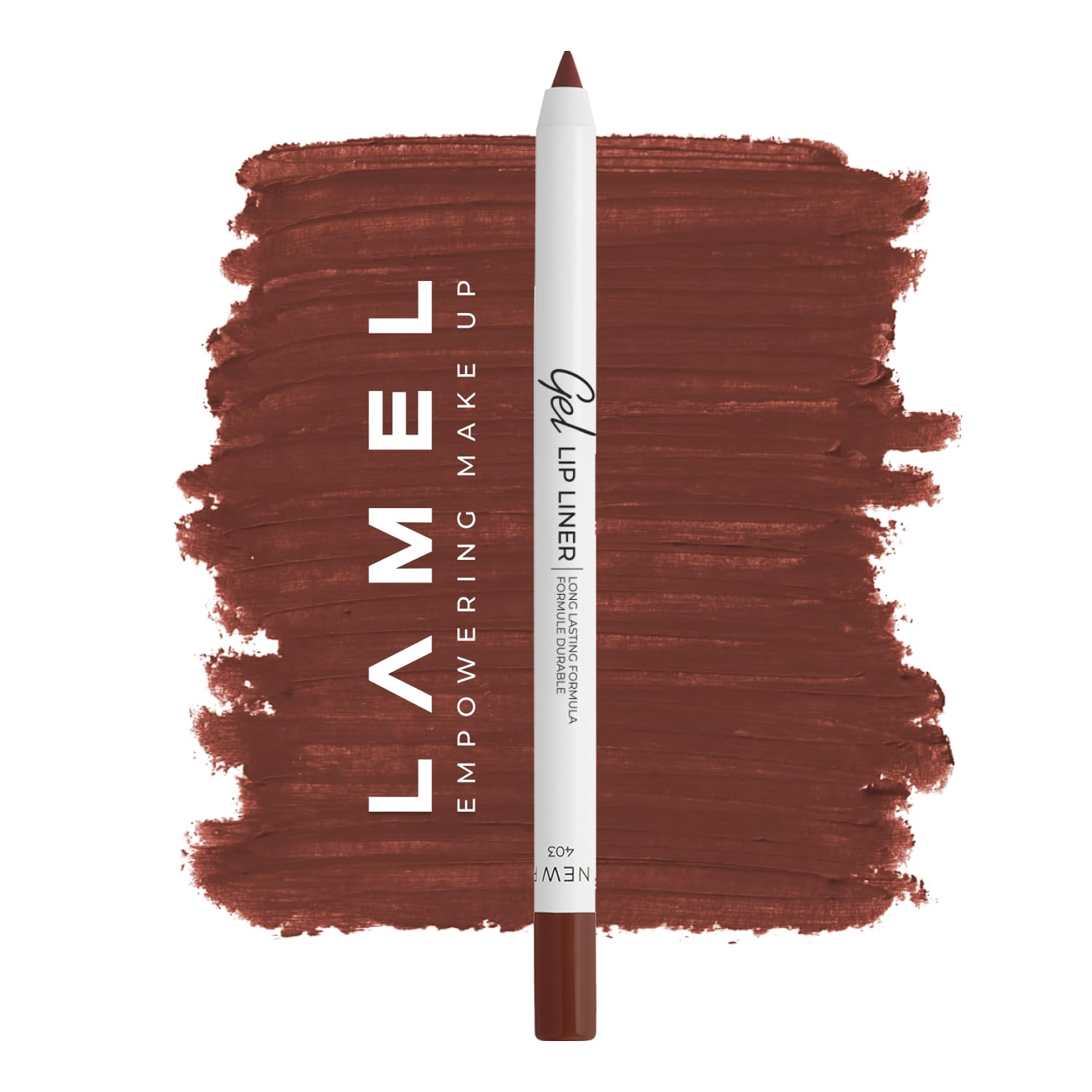 Matte Gel Lip Liner Pencil with Creamy Weightless Longwear Formula - Sharpenable
