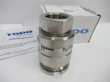 TODO TT102-4407 Adaptateur de déconnexion à sec en acier inoxydable 1" NPT pour réservoir