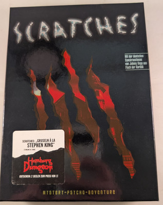 PC CD-Rom Scratches OVP Big Box Windows 98 2000 XP USK 16 Point & Click