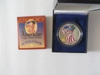 2000 American Eagle Silver Dollar 1oz Fine Silver in Full Color w/Box & COA