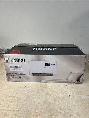 JNDRO Smart Wall Mounted Ceramic Heater PTC-SL001 1500W Touch Timer White