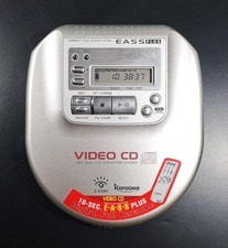 Aiwa XP-K8 Vintage Portable Discman VCD  Karaoke Player