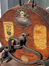 Eleanor Roosevelt Original Kent Knife Sharpening Stone Wood Handle Lamp