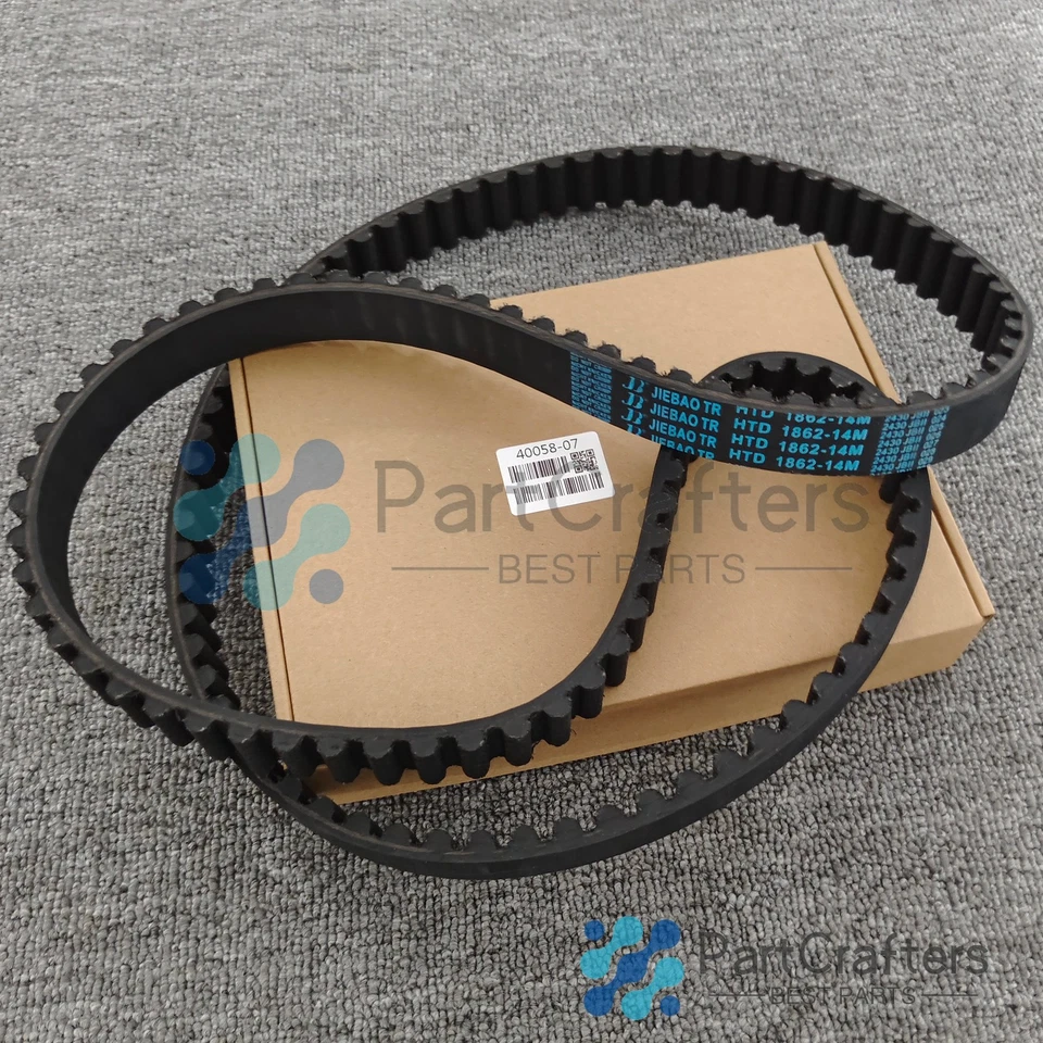 Nova correia traseira de 1" 133 dente para Harley Soft 40058-07 2007-2011 EUA - Imagem 2 de 4