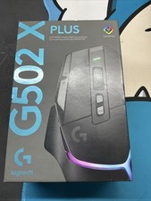 New Logitech G502 X Plus Black 910-006160 Wir...