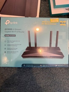 TP-LINK Archer AX50 Wi-Fi double bande 6 Routeur - noir - Scellé!! nouveau