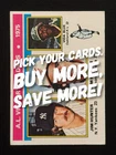 1976 TOPPS BASEBALL CARD SINGLES #200 - 299 - COMPLETE YOUR SET - UNGRADED COND.