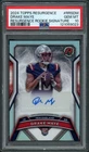 2024 Topps Resurgence Drake Maye Resurgence Rookie Signature Card #RRS-DM PSA 10