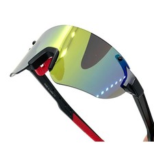 Sport Sunglasses Shield Mirrored Lens Cycling Running Glasses Men UV400 Protect