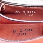 * NIB * $425 Allen Edmonds DAWSON 8.5 D Chili * Factory 2nds * with new Trees — photo 6