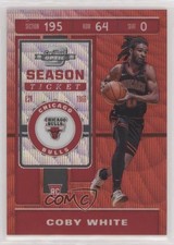 2019 Panini Contenders Optic Tmall Exclusive Red Wave Prizm Coby White #102 1u6