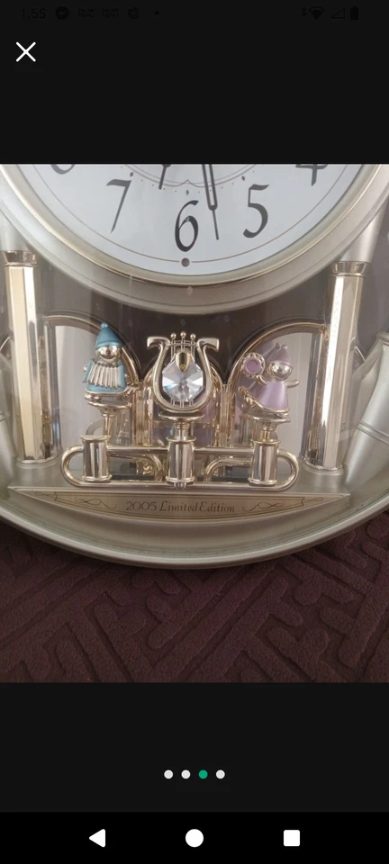 reloj de pared rhythm small world musical 2005 Foto 3 de 3