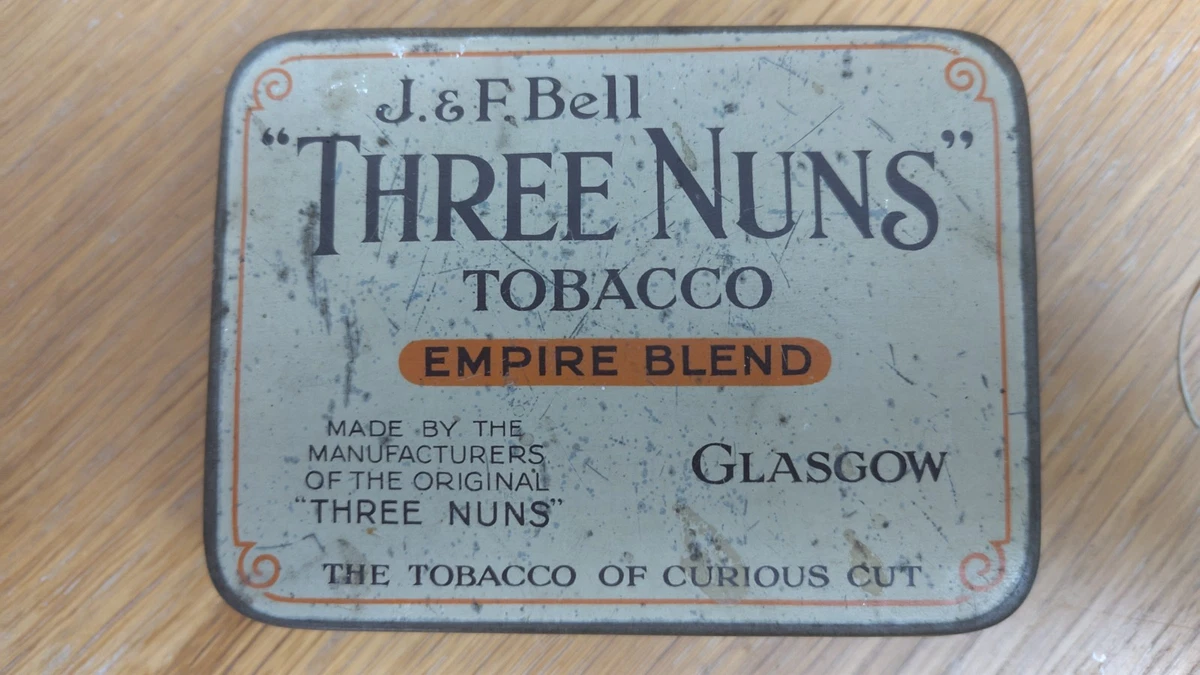 j & f bell three nuns tobacco tin Three Nuns Tobacco Tin for sale