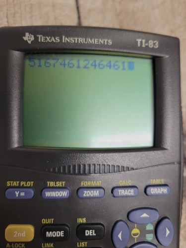 Texas Instruments TI-83 grafischer Taschenrechner mit Abdeckung - schwarz - Bild 2 von 11