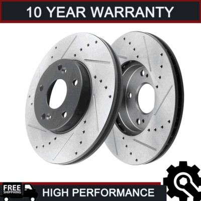 Front Brake Rotors For Hyundai Tucson Sonata Kia Forte Sportage Optima TX E17