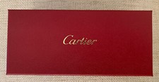 Cartier red glasses box case with shammy