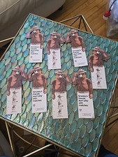 8 Smokey the Bear Bookmark Advertising Promotional 1968 Vintage Original Die-Cut