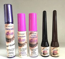 Combo Prosa 5 Pcs (Clasico +Maxi Volume + Tratamiento+ Delineador )