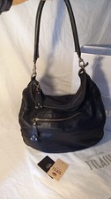 Alviero Martini 1 CLASSE - borsa in Pelle 100% grande a Spalla Ottimo Usato