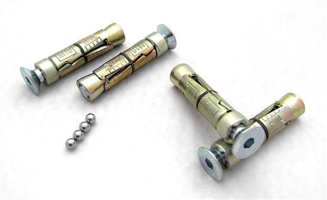 Anti-theft Security Bolts, Replacement Fixings for Ground Anchor M8 M10