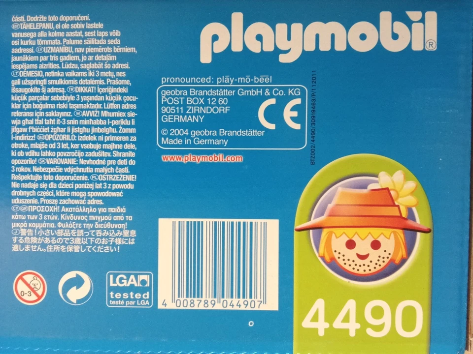 PLAYMOBIL 4490 ANCIENNE FERME MISB NEUF NEU ENW ANCIENNE REF DE 2004 - Photo 3/3