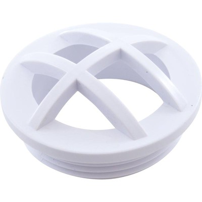 Grate, CMP Wall Fitting, 1-1/2'' Male Pipe Thread, White