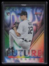 2021 Bowman's Best Future Vibrance Lava Refractor bfv2 Casey Mize Rookie 14/50