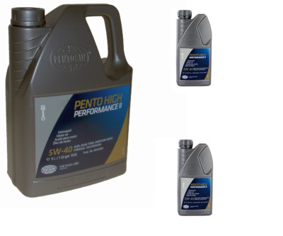 7 LiTer Kit PENTO HIGH PERFORMANCE II 5w40 Engine Motor Oil For AUDI MERCEDES VW