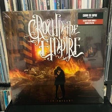 Crown the Empire - The Fallout Clear + Black & Orange Splatter Vinyl LP New