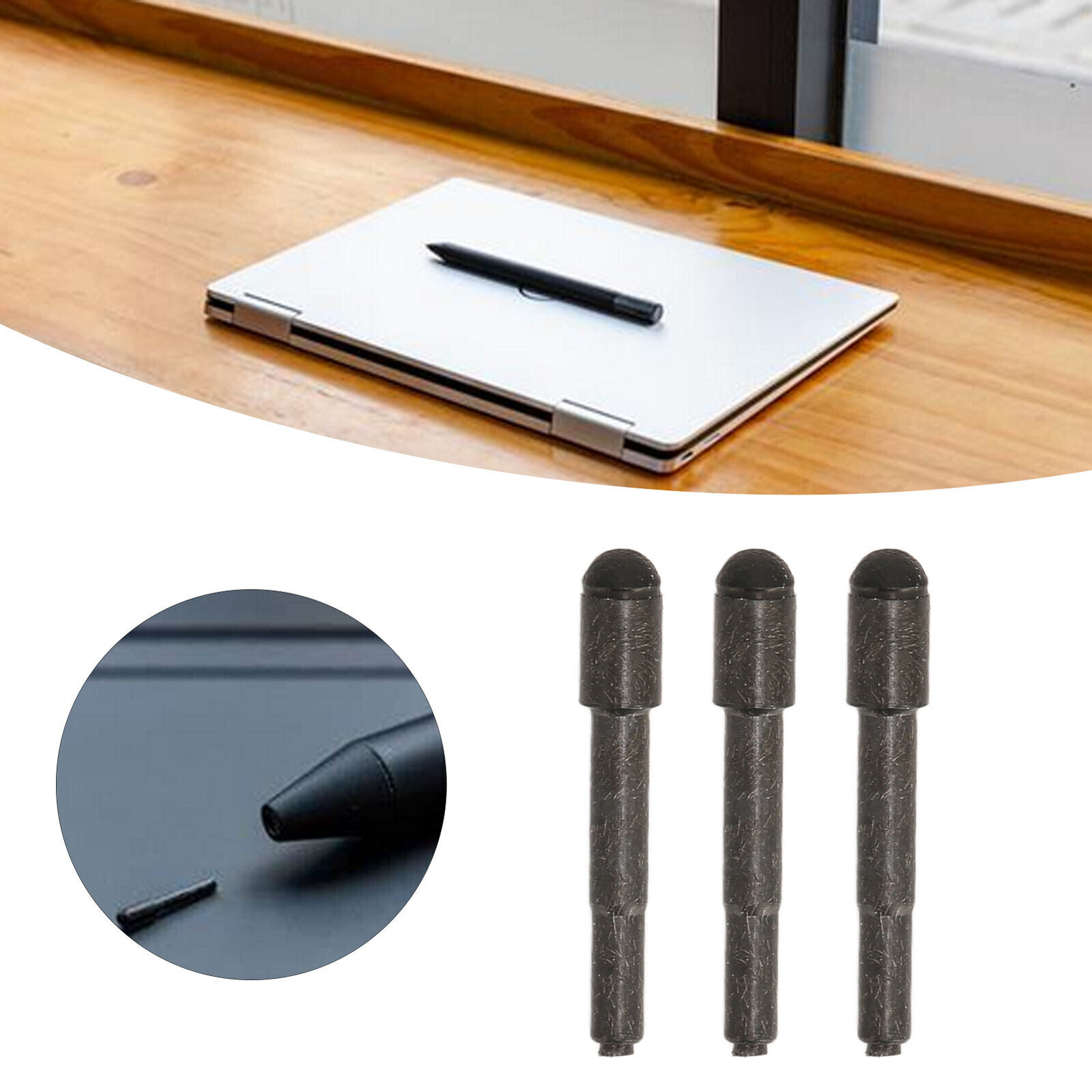 Original Black High-Sensitivity Replacement Nibs for Stylus Pen