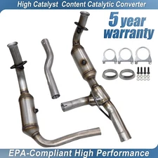 For Jeep Liberty 3.7L 2008 2009 2010 2011 2012 2013 Y Pipe Catalytic Converters