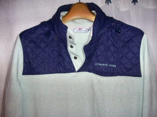 men's or women's sz S 41" Vineyard Vines "Performance" line hoodie jacket SUPERB image 5