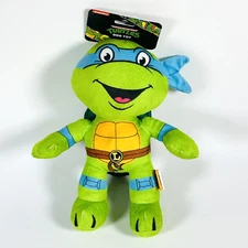 Dog Toy Leonardo Teenage Mutant Ninja Turtles Plush Squeaky TMNT Fetch for Pets