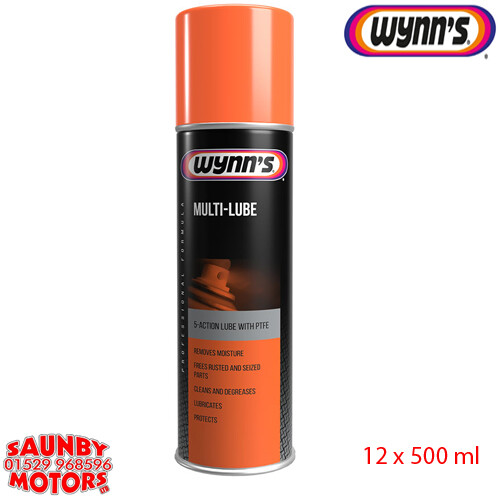 Wynns Multi Lube - 500ml X 12
