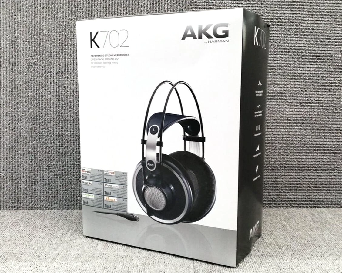 AKG K702 Dynamic Reference Wired Headphones Open Back Used from Japan